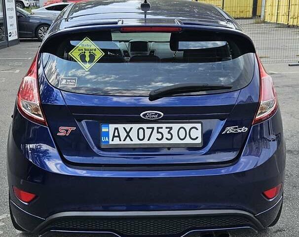 Синий Форд Фиеста, объемом двигателя 1.6 л и пробегом 110 тыс. км за 8700 $, фото 4 на Automoto.ua
