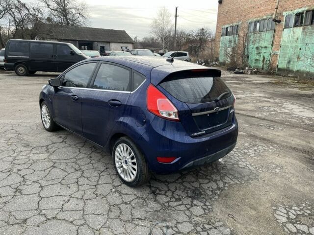 Синий Форд Фиеста, объемом двигателя 1.6 л и пробегом 160 тыс. км за 6300 $, фото 5 на Automoto.ua