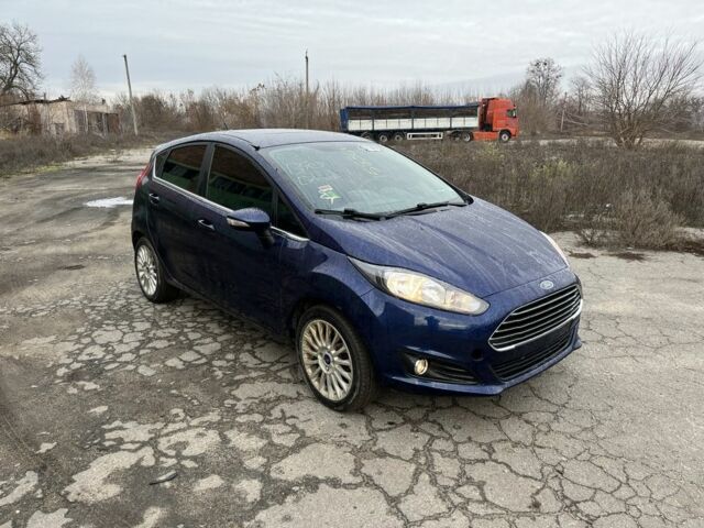 Синий Форд Фиеста, объемом двигателя 1.6 л и пробегом 160 тыс. км за 6300 $, фото 1 на Automoto.ua