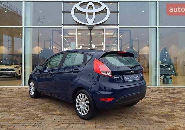 Синій Форд Фієста, об'ємом двигуна 1 л та пробігом 157 тис. км за 7098 $, фото 1 на Automoto.ua
