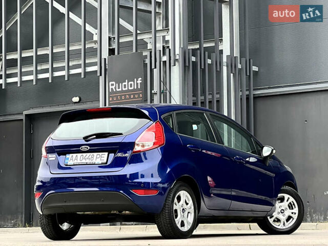 Синий Форд Фиеста, объемом двигателя 1 л и пробегом 53 тыс. км за 9500 $, фото 6 на Automoto.ua