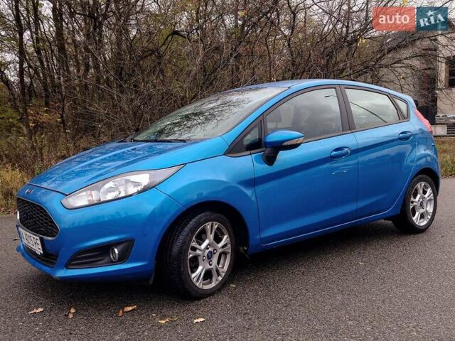 Синий Форд Фиеста, объемом двигателя 1 л и пробегом 86 тыс. км за 9700 $, фото 2 на Automoto.ua