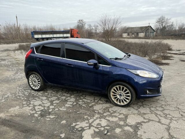 Синий Форд Фиеста, объемом двигателя 1.6 л и пробегом 160 тыс. км за 6300 $, фото 2 на Automoto.ua