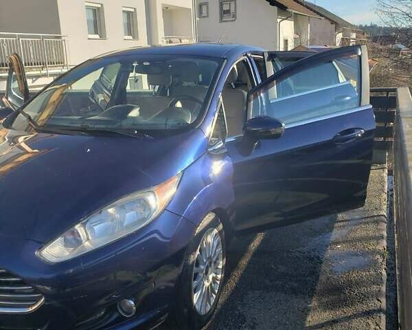 Синий Форд Фиеста, объемом двигателя 1.6 л и пробегом 156 тыс. км за 9200 $, фото 2 на Automoto.ua