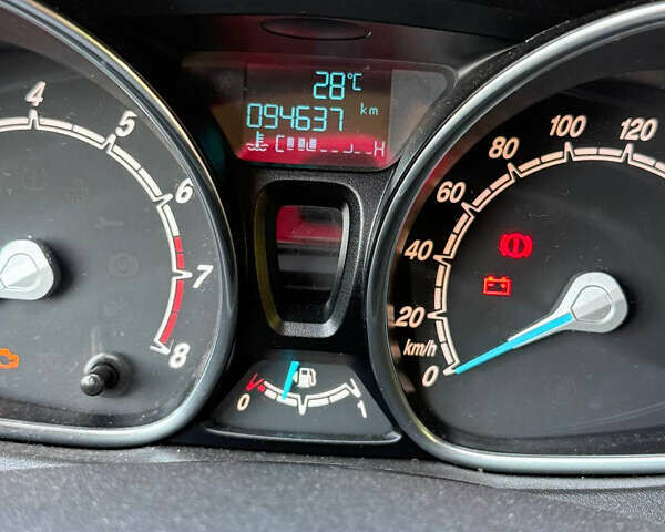 Синий Форд Фиеста, объемом двигателя 1 л и пробегом 94 тыс. км за 7500 $, фото 4 на Automoto.ua