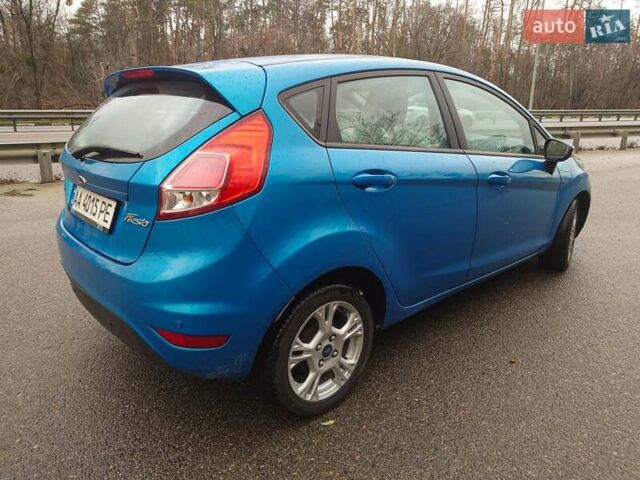 Синий Форд Фиеста, объемом двигателя 1 л и пробегом 86 тыс. км за 9700 $, фото 1 на Automoto.ua