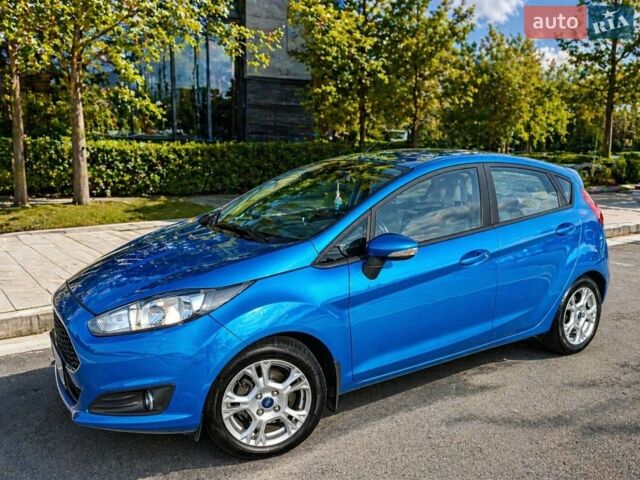 Синий Форд Фиеста, объемом двигателя 1 л и пробегом 135 тыс. км за 7900 $, фото 4 на Automoto.ua