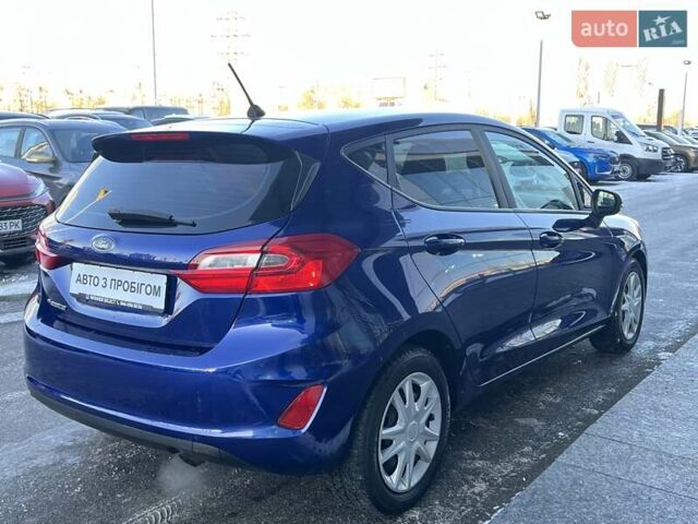 Синий Форд Фиеста, объемом двигателя 1 л и пробегом 92 тыс. км за 10513 $, фото 5 на Automoto.ua