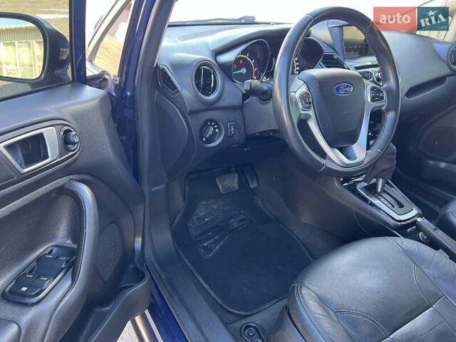 Синий Форд Фиеста, объемом двигателя 1.6 л и пробегом 160 тыс. км за 8300 $, фото 14 на Automoto.ua
