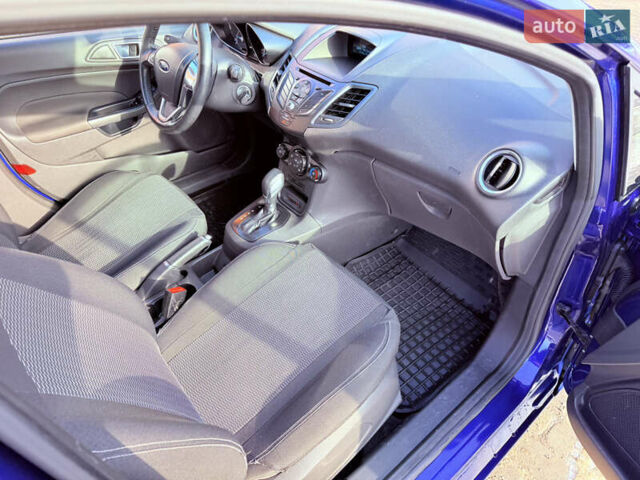 Синий Форд Фиеста, объемом двигателя 1 л и пробегом 95 тыс. км за 8450 $, фото 11 на Automoto.ua