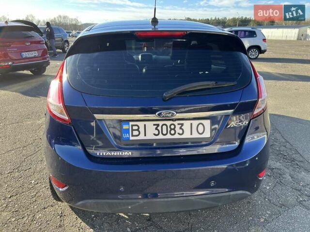 Синий Форд Фиеста, объемом двигателя 1.6 л и пробегом 160 тыс. км за 8300 $, фото 5 на Automoto.ua