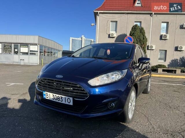 Синий Форд Фиеста, объемом двигателя 1.6 л и пробегом 160 тыс. км за 8300 $, фото 2 на Automoto.ua