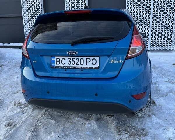 Синий Форд Фиеста, объемом двигателя 1.6 л и пробегом 140 тыс. км за 9550 $, фото 5 на Automoto.ua