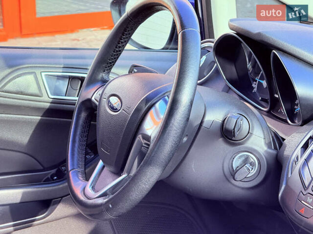 Синий Форд Фиеста, объемом двигателя 1 л и пробегом 95 тыс. км за 8450 $, фото 9 на Automoto.ua