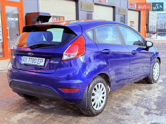 Синий Форд Фиеста, объемом двигателя 1 л и пробегом 95 тыс. км за 8450 $, фото 15 на Automoto.ua