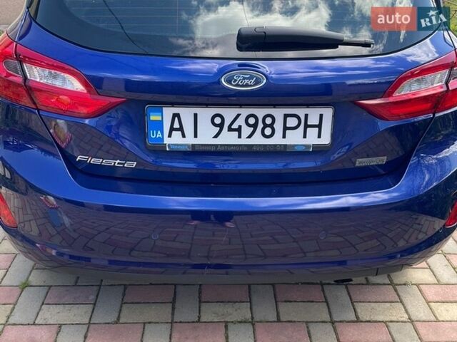 Синий Форд Фиеста, объемом двигателя 1 л и пробегом 92 тыс. км за 11100 $, фото 3 на Automoto.ua