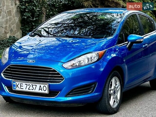 Синий Форд Фиеста, объемом двигателя 1.6 л и пробегом 220 тыс. км за 6500 $, фото 4 на Automoto.ua