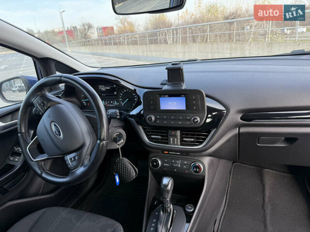 Синий Форд Фиеста, объемом двигателя 1 л и пробегом 71 тыс. км за 9900 $, фото 12 на Automoto.ua