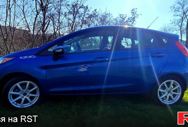 Синий Форд Фиеста, объемом двигателя 1.6 л и пробегом 48 тыс. км за 9800 $, фото 12 на Automoto.ua