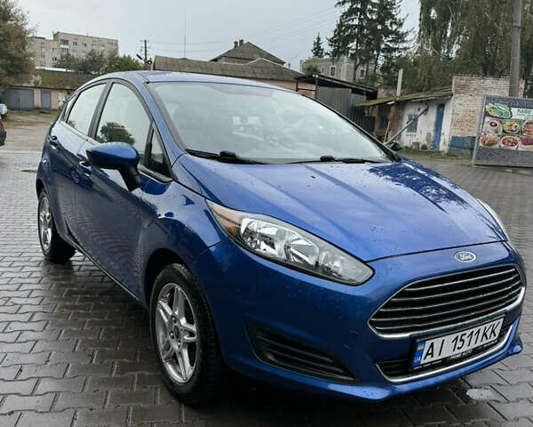 Синий Форд Фиеста, объемом двигателя 1.6 л и пробегом 103 тыс. км за 10000 $, фото 3 на Automoto.ua