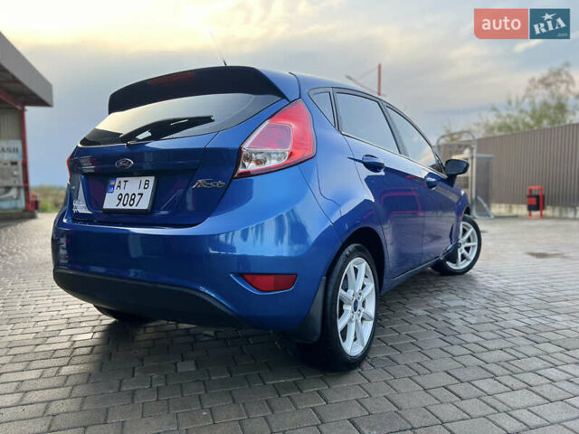 Синий Форд Фиеста, объемом двигателя 1.6 л и пробегом 160 тыс. км за 9500 $, фото 23 на Automoto.ua