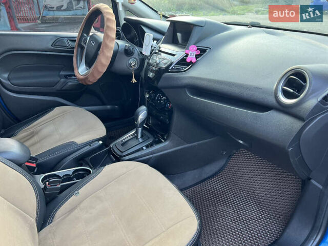 Синий Форд Фиеста, объемом двигателя 1.6 л и пробегом 160 тыс. км за 9500 $, фото 9 на Automoto.ua