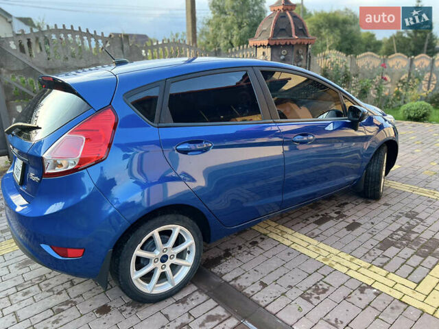 Синий Форд Фиеста, объемом двигателя 1.6 л и пробегом 160 тыс. км за 9500 $, фото 18 на Automoto.ua