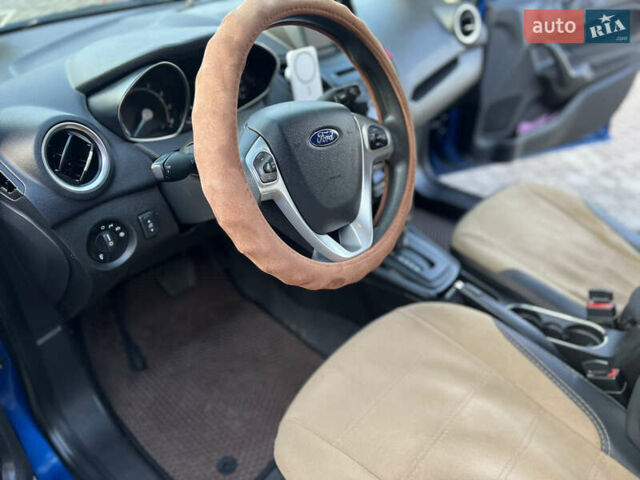 Синий Форд Фиеста, объемом двигателя 1.6 л и пробегом 160 тыс. км за 9500 $, фото 7 на Automoto.ua