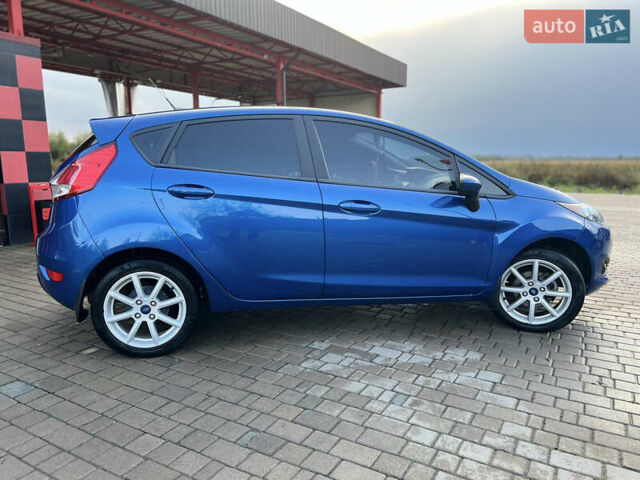 Синий Форд Фиеста, объемом двигателя 1.6 л и пробегом 160 тыс. км за 9500 $, фото 22 на Automoto.ua
