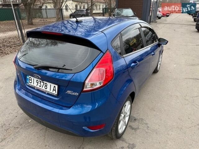 Синий Форд Фиеста, объемом двигателя 1.6 л и пробегом 83 тыс. км за 8700 $, фото 9 на Automoto.ua