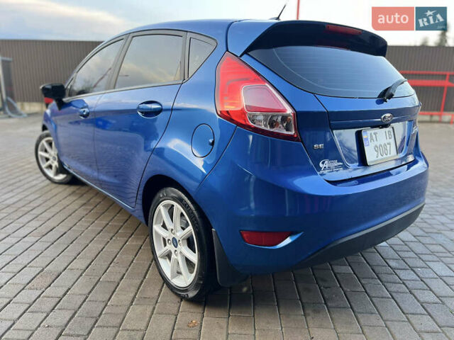 Синий Форд Фиеста, объемом двигателя 1.6 л и пробегом 160 тыс. км за 9500 $, фото 2 на Automoto.ua