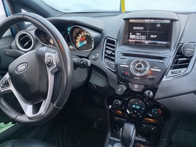 Синий Форд Фиеста, объемом двигателя 1.6 л и пробегом 192 тыс. км за 7000 $, фото 16 на Automoto.ua