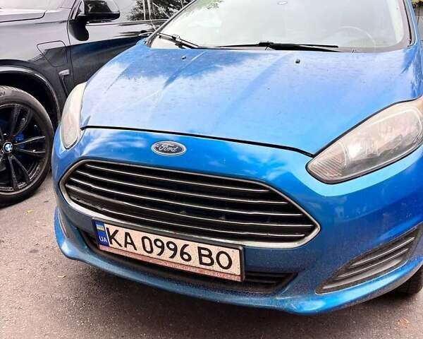Синий Форд Фиеста, объемом двигателя 1.6 л и пробегом 191 тыс. км за 6500 $, фото 3 на Automoto.ua