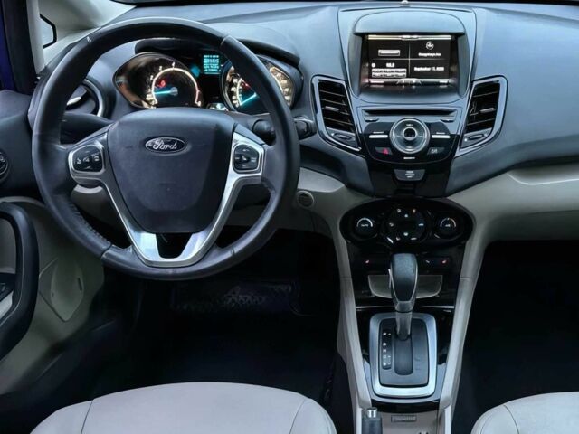 Синий Форд Фиеста, объемом двигателя 1.6 л и пробегом 87 тыс. км за 1600 $, фото 9 на Automoto.ua