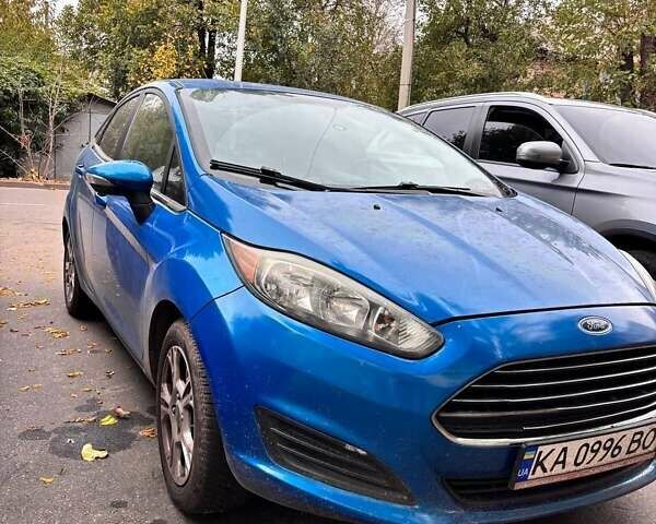 Синий Форд Фиеста, объемом двигателя 1.6 л и пробегом 191 тыс. км за 6500 $, фото 6 на Automoto.ua
