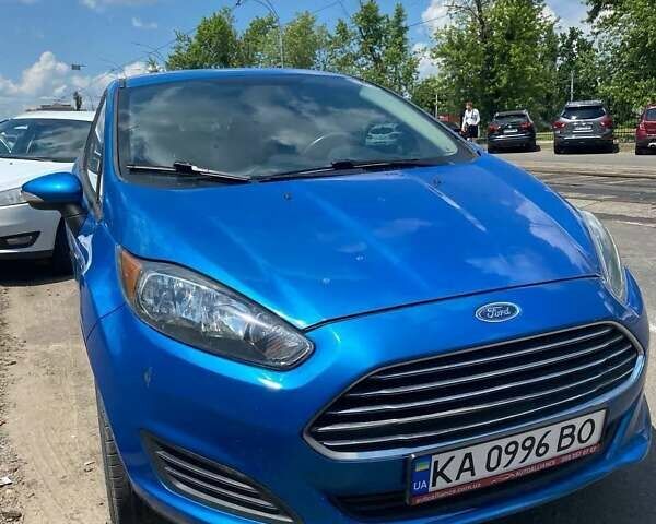 Синий Форд Фиеста, объемом двигателя 1.6 л и пробегом 191 тыс. км за 6500 $, фото 1 на Automoto.ua