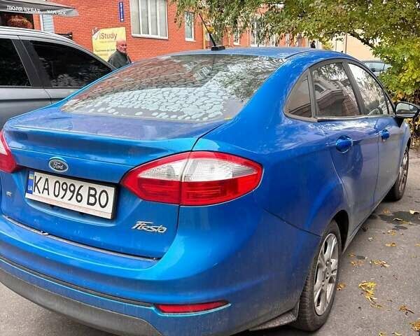 Синий Форд Фиеста, объемом двигателя 1.6 л и пробегом 191 тыс. км за 6500 $, фото 4 на Automoto.ua