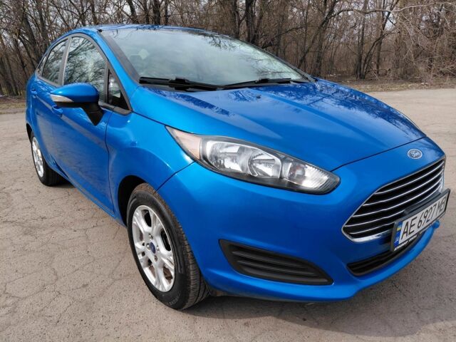 Синий Форд Фиеста, объемом двигателя 1.6 л и пробегом 164 тыс. км за 6750 $, фото 1 на Automoto.ua