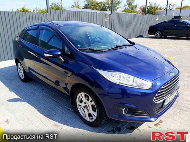Синий Форд Фиеста, объемом двигателя 1.6 л и пробегом 110 тыс. км за 7800 $, фото 1 на Automoto.ua