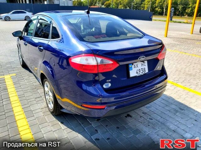 Синий Форд Фиеста, объемом двигателя 1.6 л и пробегом 110 тыс. км за 7800 $, фото 2 на Automoto.ua