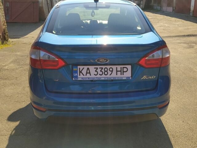 Синий Форд Фиеста, объемом двигателя 1.6 л и пробегом 65 тыс. км за 8500 $, фото 6 на Automoto.ua
