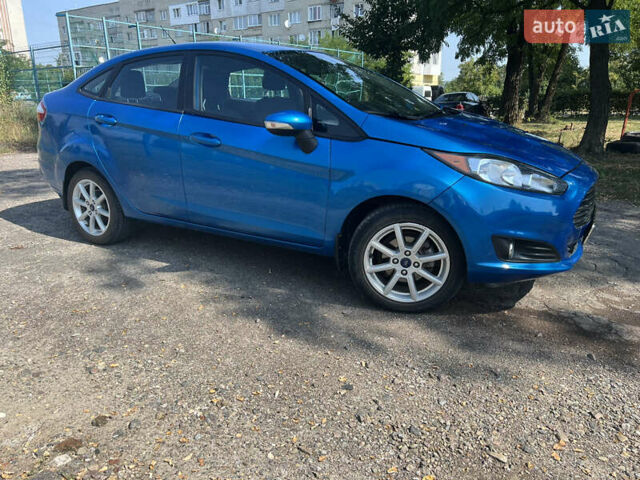 Синий Форд Фиеста, объемом двигателя 1.6 л и пробегом 110 тыс. км за 8500 $, фото 2 на Automoto.ua