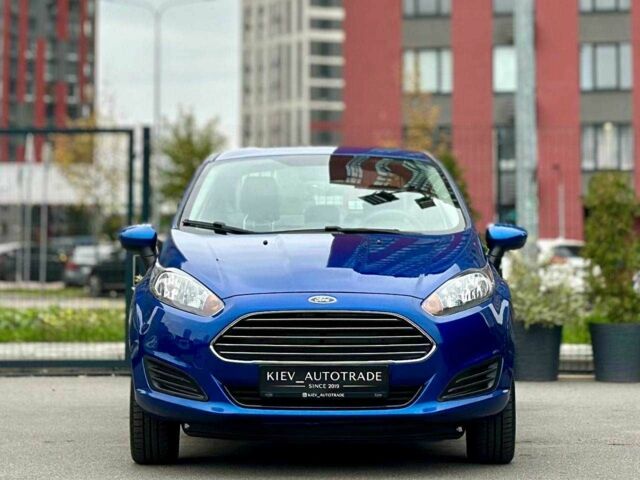 Синий Форд Фиеста, объемом двигателя 1.6 л и пробегом 94 тыс. км за 8300 $, фото 1 на Automoto.ua