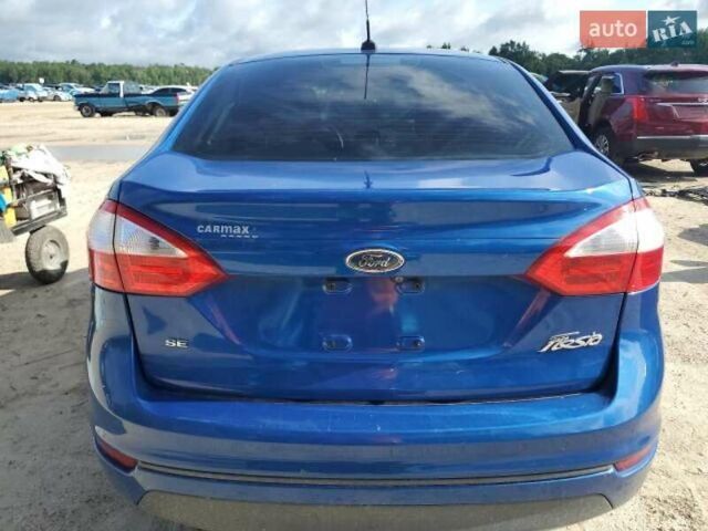 Синий Форд Фиеста, объемом двигателя 1.6 л и пробегом 45 тыс. км за 5900 $, фото 11 на Automoto.ua