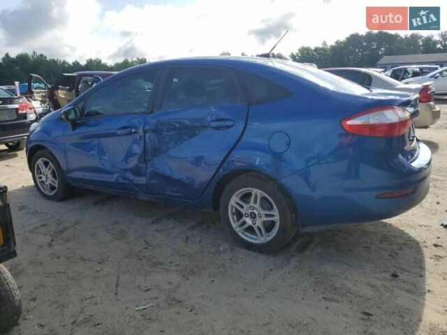 Синий Форд Фиеста, объемом двигателя 1.6 л и пробегом 45 тыс. км за 5900 $, фото 9 на Automoto.ua