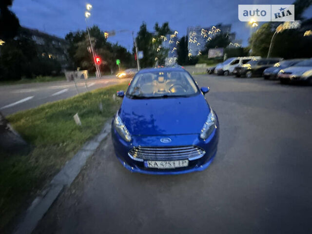 Синий Форд Фиеста, объемом двигателя 1.6 л и пробегом 69 тыс. км за 9800 $, фото 1 на Automoto.ua