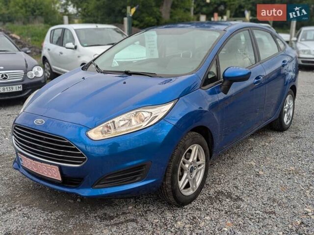 Синий Форд Фиеста, объемом двигателя 1.6 л и пробегом 158 тыс. км за 7950 $, фото 4 на Automoto.ua