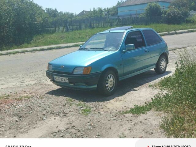 Зеленый Форд Фиеста, объемом двигателя 1.1 л и пробегом 1 тыс. км за 950 $, фото 1 на Automoto.ua