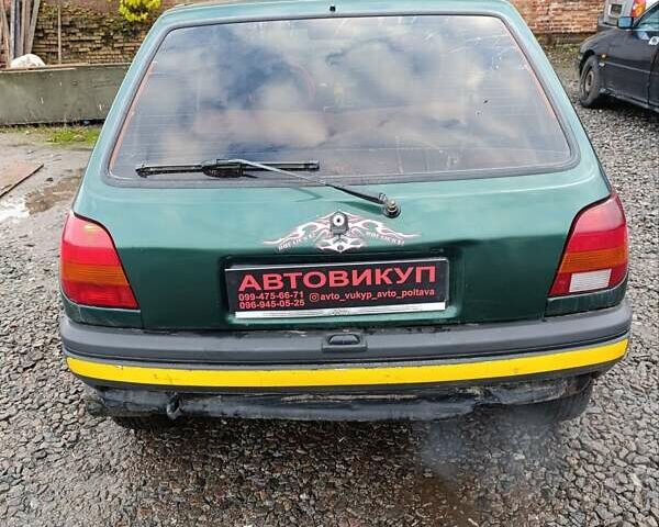 Зеленый Форд Фиеста, объемом двигателя 1.3 л и пробегом 300 тыс. км за 850 $, фото 3 на Automoto.ua