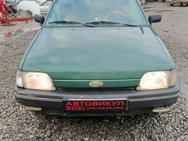 Зеленый Форд Фиеста, объемом двигателя 1.3 л и пробегом 300 тыс. км за 850 $, фото 2 на Automoto.ua